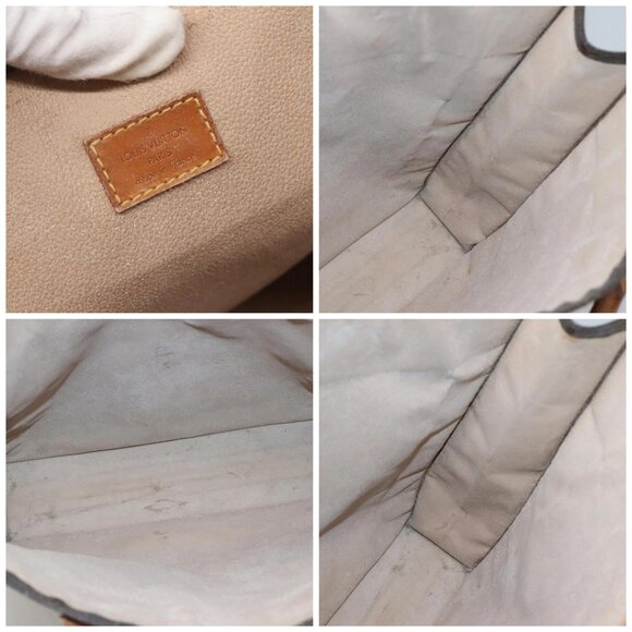 LOUIS VUITTON Monogram Sac Plat Hand Bag M51140 LV Auth 140069 - Picture 15 of 16